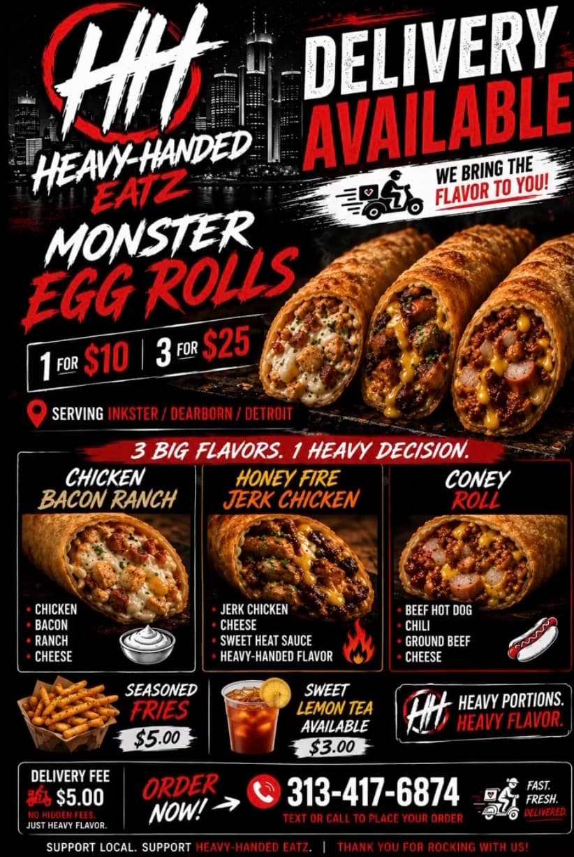 Philly Steak Monster Egg Roll